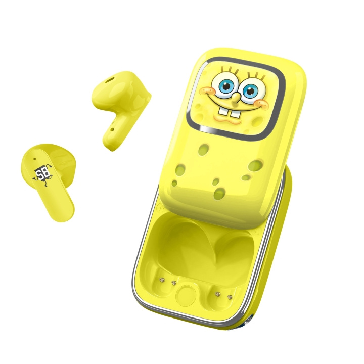 OTL Spongbob Slide TWS Høretelefoner i gruppen HJEMMEELEKTRONIK / Lyd & billede / Hovedtelefoner & Tilbehør / Hovedtelefoner hos TP E-commerce Nordic AB (D06894)