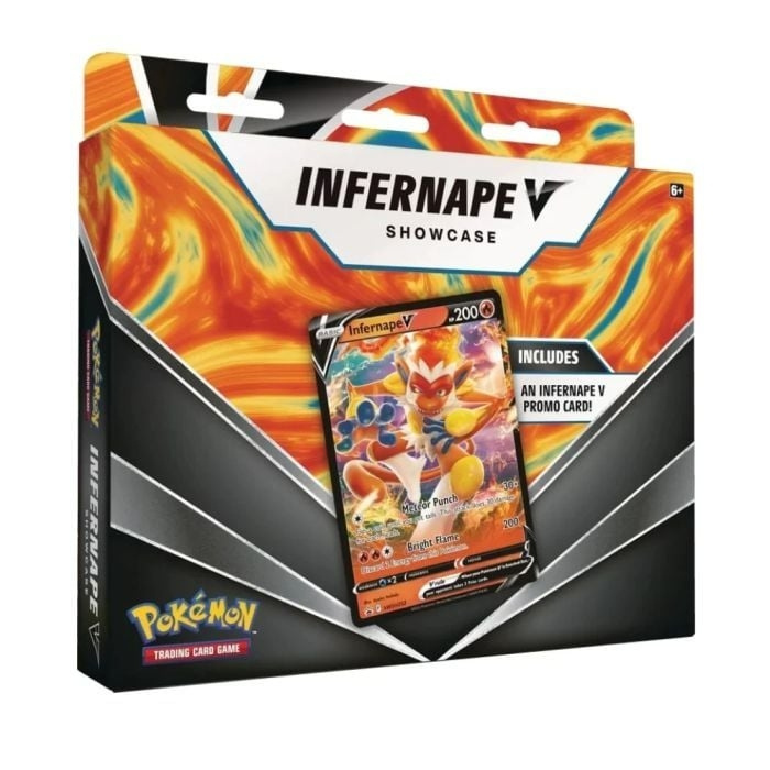 Pokémon V Box udstillingsvindue - Infernape i gruppen LEGETØJ, BØRN & BABY / Spil / Kortspil hos TP E-commerce Nordic AB (D06930)