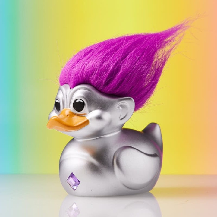 Tubbz Numskull - Trolls Tubbz 1st ED Silver (Purple Hair) i gruppen SPORT, FRITID & HOBBY / Sjove gadgets / Samlergenstande hos TP E-commerce Nordic AB (D06948)