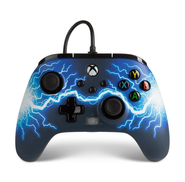 PowerA Enhanced Wired Controller til Xbox Series X - S - Arc Lightning i gruppen HJEMMEELEKTRONIK / Spilkonsoller og tilbehør / Xbox Series X / Tilbehør hos TP E-commerce Nordic AB (D06999)