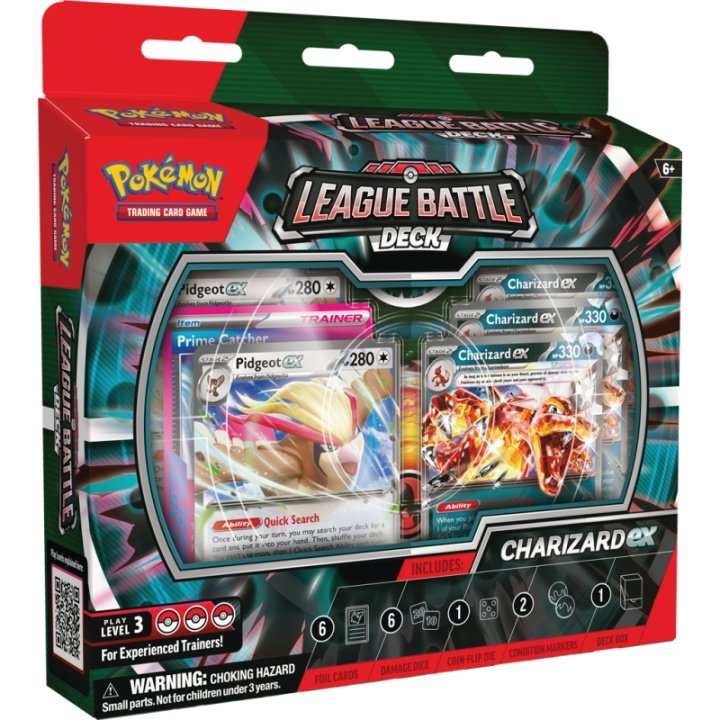 Pokémon League Battle Deck - Charizard ex (POK85883) i gruppen LEGETØJ, BØRN & BABY / Spil / Kortspil hos TP E-commerce Nordic AB (D07009)