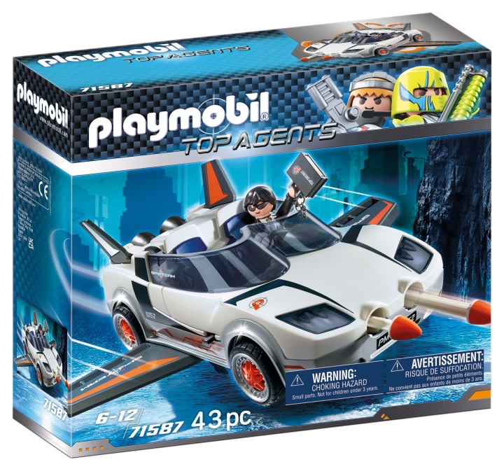 Playmobil Agent P\'s Spy Racer (71587) i gruppen LEGETØJ, BØRN & BABY / Legetøj / Figurer, miniaturer og tilbehør hos TP E-commerce Nordic AB (D07024)