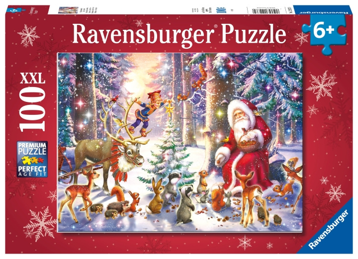 Ravensburger Puslespil Jul i skoven 100 p (10112937) i gruppen LEGETØJ, BØRN & BABY / Legetøj / børns puslespil hos TP E-commerce Nordic AB (D07060)