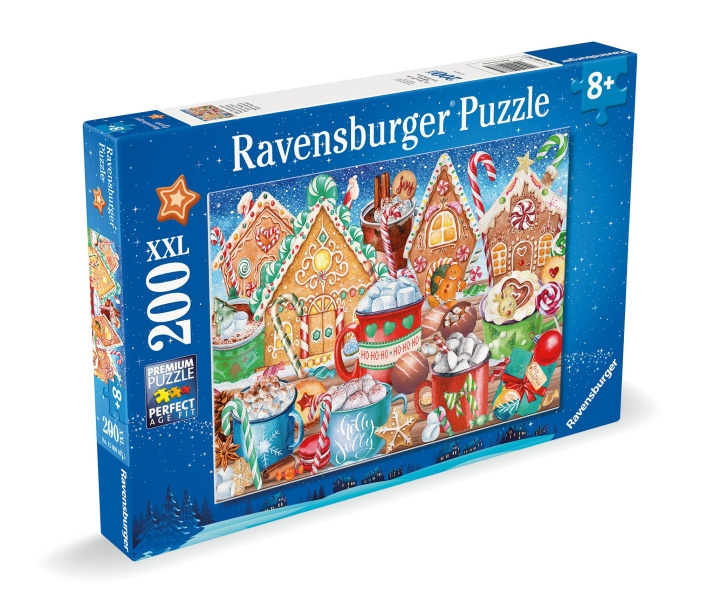 Ravensburger Puzzle Sweet Christmas 200p (12000867) i gruppen LEGETØJ, BØRN & BABY / Legetøj / børns puslespil hos TP E-commerce Nordic AB (D07061)