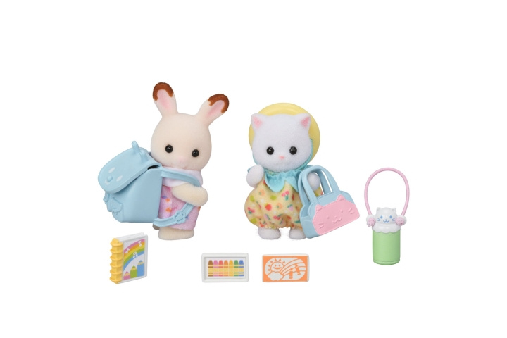 Sylvanian Families Nursery Friends - Walk Along Duo (5747) i gruppen LEGETØJ, BØRN & BABY / Babyleg (0-3 år) / Tøjdyr hos TP E-commerce Nordic AB (D07095)