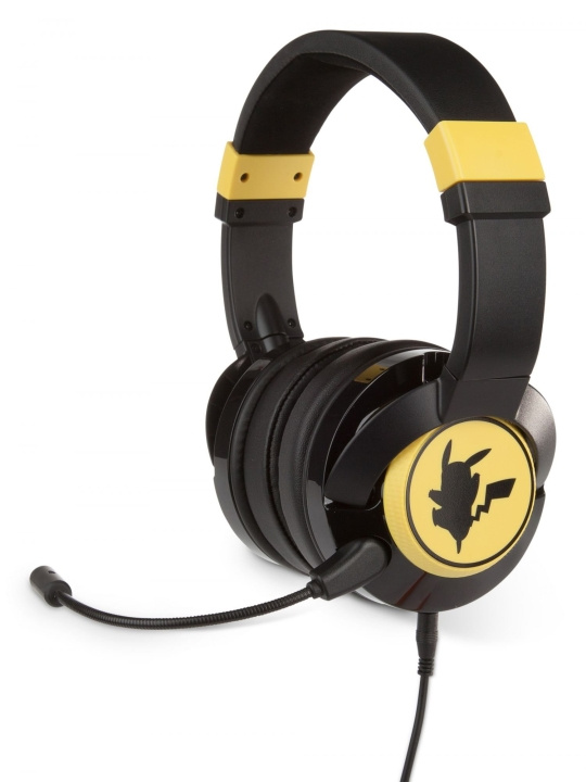 PowerA Pokemon Wired Gaming Headset - Pikachu Silouette i gruppen COMPUTERTILBEHØR / GAMING / Headset hos TP E-commerce Nordic AB (D07146)