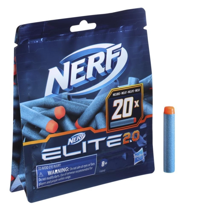 Nerf Elite 2.0 Refill 20 dartpile (F0040) i gruppen LEGETØJ, BØRN & BABY / Legetøj / Action spil hos TP E-commerce Nordic AB (D07171)