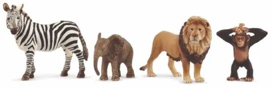 Schleich Wild Life - Afrika Startsæt (42721) i gruppen LEGETØJ, BØRN & BABY / Legetøj / Figurer, miniaturer og tilbehør hos TP E-commerce Nordic AB (D07188)