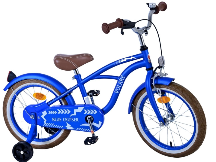 Volare Børnecykel 16 - Blue Cruiser (31612-SACB) i gruppen LEGETØJ, BØRN & BABY / Udeleg & Sport / Cykler og scootere hos TP E-commerce Nordic AB (D07191)