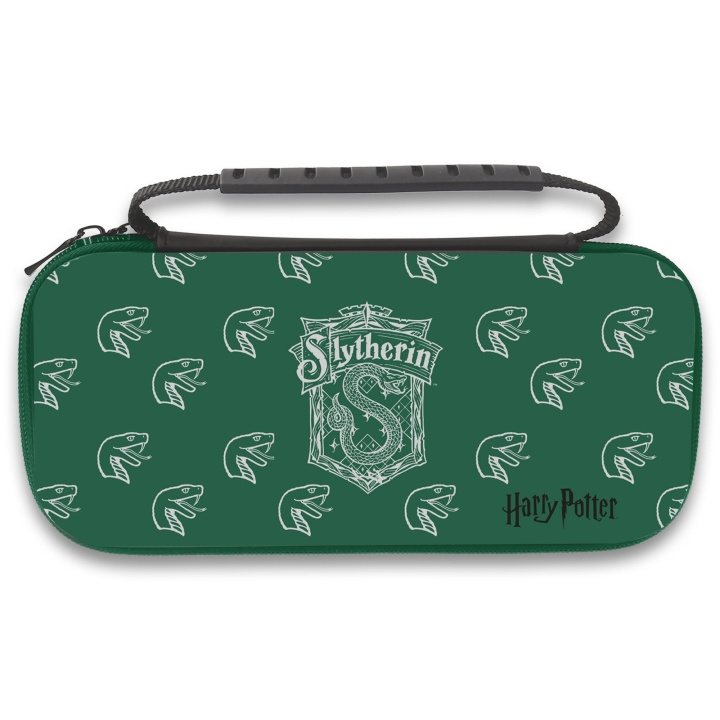 Trade Invaders Harry Potter - Slim carrying case - Slytherin i gruppen HJEMMEELEKTRONIK / Spilkonsoller og tilbehør / Nintendo Switch / Tilbehør hos TP E-commerce Nordic AB (D07232)