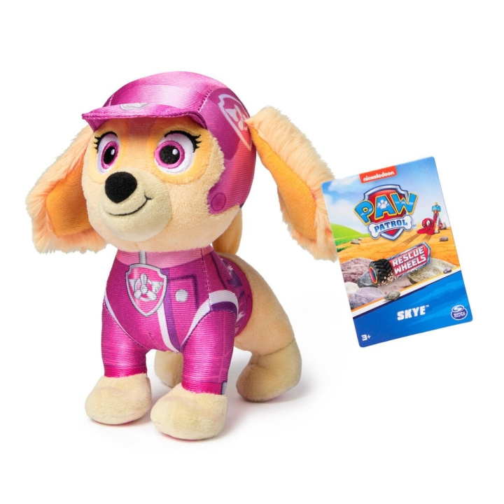 Paw Patrol Rescue Wheels - Basic Plush - Skye (19 cm) i gruppen LEGETØJ, BØRN & BABY / Babyleg (0-3 år) / Tøjdyr hos TP E-commerce Nordic AB (D07334)