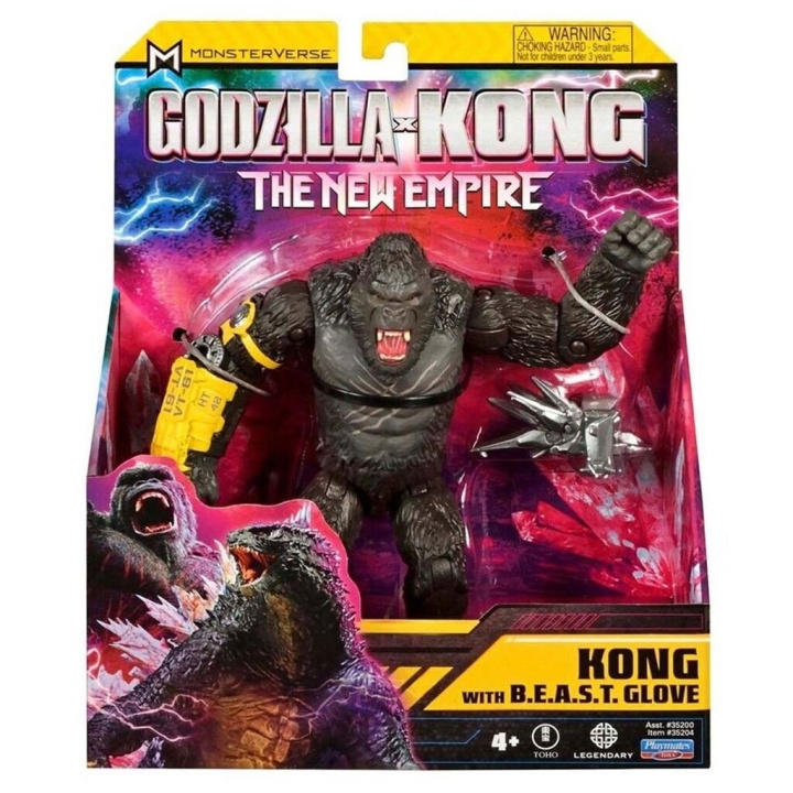 MonsterVerse Godzilla x Kong - Mega Deluxe Kong 32,5 cm (271-35585) i gruppen LEGETØJ, BØRN & BABY / Legetøj / Figurer, miniaturer og tilbehør hos TP E-commerce Nordic AB (D07351)