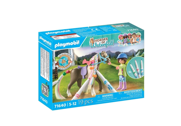 Playmobil Vaskbart hestesæt (71640) i gruppen LEGETØJ, BØRN & BABY / Legetøj / Hobbyartikler hos TP E-commerce Nordic AB (D07373)