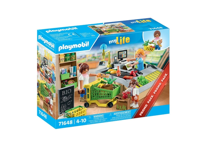 Playmobil Økologisk supermarked (71648) i gruppen LEGETØJ, BØRN & BABY / Legetøj / Legesæt hos TP E-commerce Nordic AB (D07374)