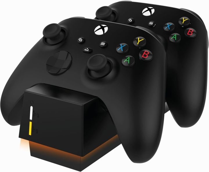 Snakebyte Twin Charge X (Sort) XBOX i gruppen HJEMMEELEKTRONIK / Spilkonsoller og tilbehør / Xbox Series X / Tilbehør hos TP E-commerce Nordic AB (D07457)