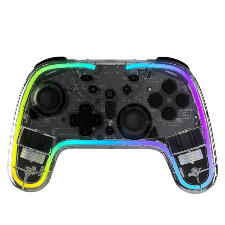 Snakebyte Gamepad Rgb S-kontakt i gruppen HJEMMEELEKTRONIK / Spilkonsoller og tilbehør / Nintendo Switch hos TP E-commerce Nordic AB (D07459)