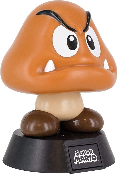 Paladone Super Mario - Goomba Icon Light (PP4373NNV3) i gruppen LEGETØJ, BØRN & BABY / Børneværelse / Belysning til børn / Bordlamper hos TP E-commerce Nordic AB (D07463)