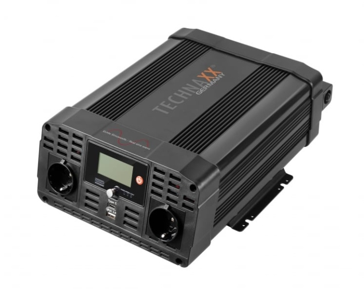 Technaxx Power Inverter 2000W Sine - TE22 i gruppen HJEM, HUS & HAVE / Elektricitet & Belysning / Transformere hos TP E-commerce Nordic AB (D07480)