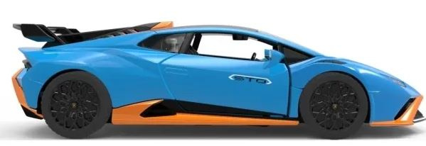 Rastar Trykstøbt 1:32 Lamborghini Huracan STO Blå (64310) i gruppen SPORT, FRITID & HOBBY / Hobby / Plastik modeller / Biler hos TP E-commerce Nordic AB (D07491)