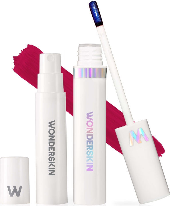 Wonderskin Wonder Blading Lip Stain Kit Darling Bright Plum i gruppen SKØNHED & HELSE / Makeup / Læber / Læbestift hos TP E-commerce Nordic AB (D07543)