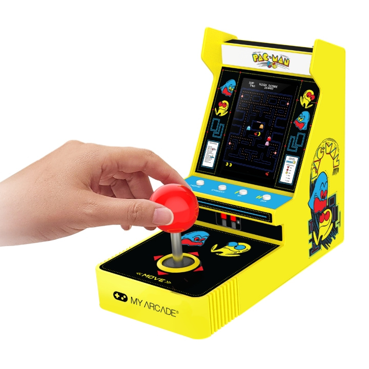 My Arcade PAC-MAN Joystick-afspiller i gruppen HJEMMEELEKTRONIK / Spilkonsoller og tilbehør / Øvrige spil hos TP E-commerce Nordic AB (D07547)