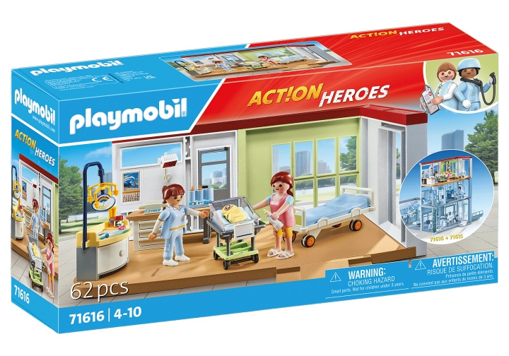 Playmobil Fødeafdeling (71616) i gruppen LEGETØJ, BØRN & BABY / Legetøj / Legesæt hos TP E-commerce Nordic AB (D07618)