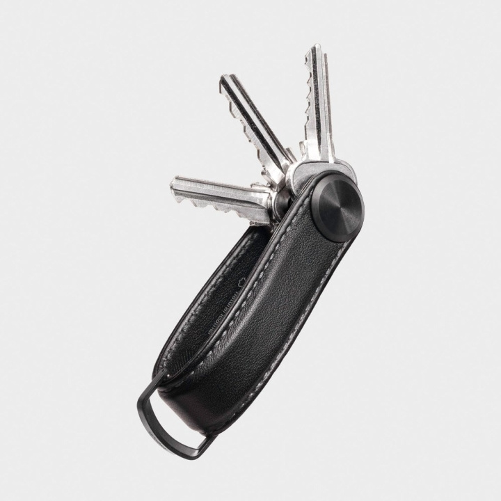 Orbitkey Key Organiser Pro Læder - Blackout i gruppen SPORT, FRITID & HOBBY / Sjove gadgets / Smarte løsninger hos TP E-commerce Nordic AB (D07624)