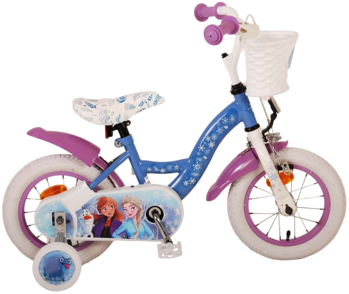 Volare Børnecykel 12 - Frozen II (21277-SACB) i gruppen LEGETØJ, BØRN & BABY / Udeleg & Sport / Cykler og scootere hos TP E-commerce Nordic AB (D07631)