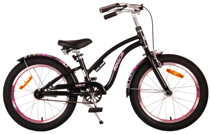 Volare Børnecykel 18 - Miracle Cruiser Matt Black (21887) i gruppen LEGETØJ, BØRN & BABY / Udeleg & Sport / Cykler og scootere hos TP E-commerce Nordic AB (D07645)