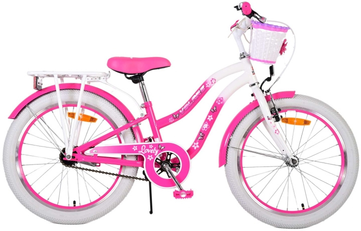 Volare Børnecykel 20 - Lovely Pink (22120) i gruppen LEGETØJ, BØRN & BABY / Udeleg & Sport / Cykler og scootere hos TP E-commerce Nordic AB (D07648)