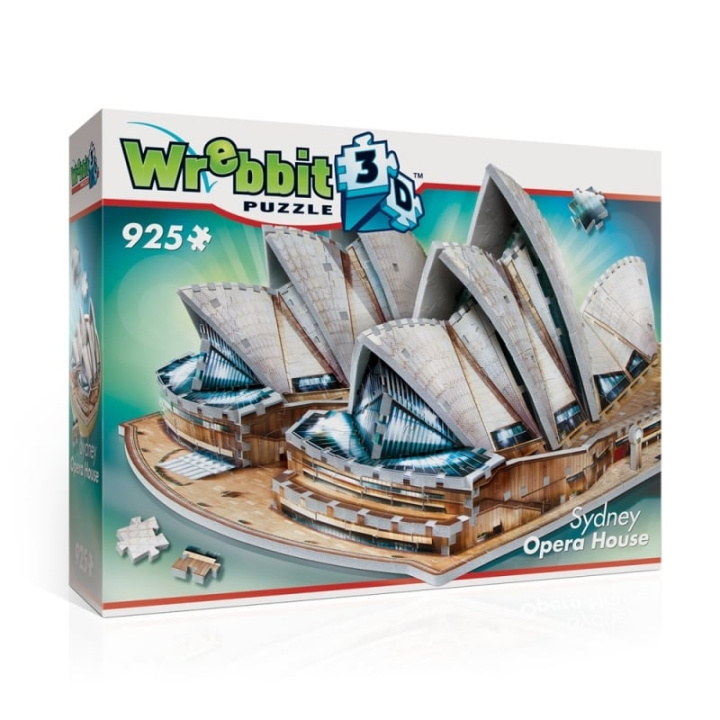 Wrebbit 3D-puslespil - Operahuset i Sydney (40970035) i gruppen SPORT, FRITID & HOBBY / Hobby / Puslespil hos TP E-commerce Nordic AB (D07668)