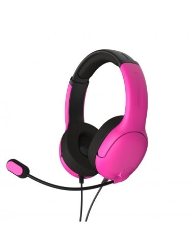 PDP Gaming Airlite headset med ledning Nebula Pink i gruppen HJEMMEELEKTRONIK / Spilkonsoller og tilbehør / Sony PlayStation 5 / Tilbehør hos TP E-commerce Nordic AB (D07689)