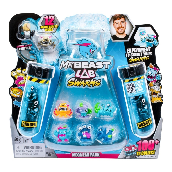 MR. BEAST LAB MrBeast Lab - Swarms Mega Lab 12 pack (20349) i gruppen SPORT, FRITID & HOBBY / Sjove gadgets / Samlergenstande hos TP E-commerce Nordic AB (D07701)