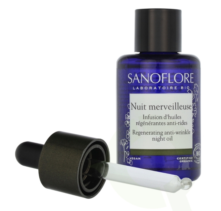 Sanoflore Essence Merveilleuse Night Concentrate 30 ml i gruppen SKØNHED & HELSE / Hudpleje / Ansigt / Hudserum hos TP E-commerce Nordic AB (D07797)