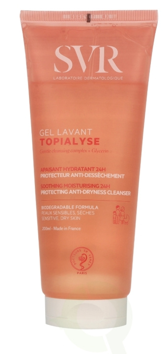 Svr Laboratories SVR Topialyse Cleansing Gel 200 ml i gruppen SKØNHED & HELSE / Hudpleje / Ansigt / Rengøring hos TP E-commerce Nordic AB (D07841)