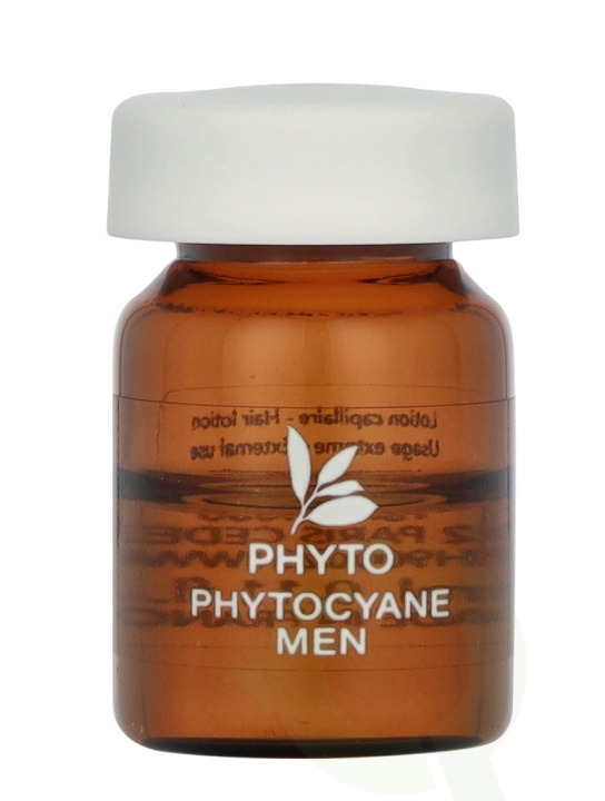 Phyto Phytocyane Men Treatment Set 42 ml 12x3,5ml Ampoules- Anti Hair Loss i gruppen SKØNHED & HELSE / Hår og styling / Hårpleje / Hårserum hos TP E-commerce Nordic AB (D07856)