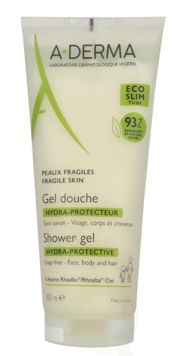 A-Derma Hydra-Protective Shower Gel 200 ml i gruppen SKØNHED & HELSE / Hudpleje / Kropspleje / Bad & brusecreme hos TP E-commerce Nordic AB (D07861)