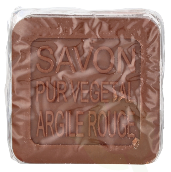 La Savonnerie De Nyons Soap Bar + Metal Box 100 g Red Clay i gruppen SKØNHED & HELSE / Hudpleje / Kropspleje / Duft sæbe hos TP E-commerce Nordic AB (D07890)