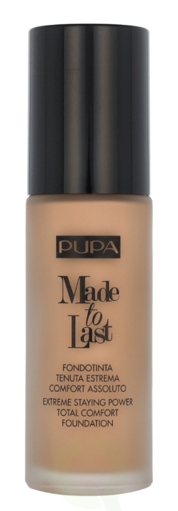 Pupa Milano Pupa Made To Last Total Comfort Foundation SPF10 30 ml #050 Beige Sand i gruppen SKØNHED & HELSE / Makeup / Makeup ansigt / Foundation hos TP E-commerce Nordic AB (D07900)