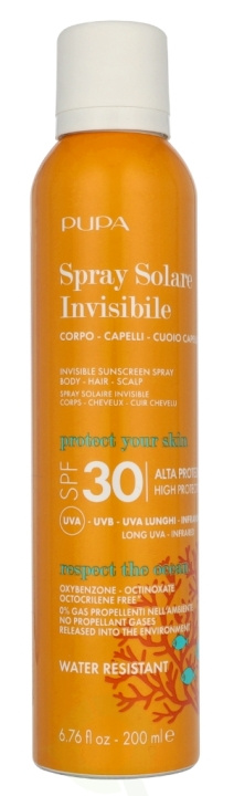 Pupa Milano Pupa Invisible Body Scalp Sun Spray SPF30 200 ml i gruppen SKØNHED & HELSE / Hudpleje / Tanning / Solbeskyttelse hos TP E-commerce Nordic AB (D07902)