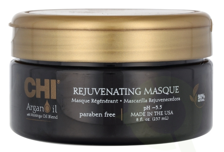 Chi Argan Oil Rejuvenating Masque 237 ml Paraben Free i gruppen SKØNHED & HELSE / Hår og styling / Hårpleje / Hårmaske hos TP E-commerce Nordic AB (D07936)