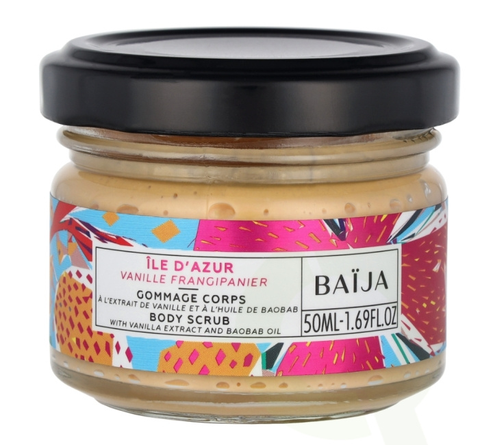 Baija Paris Baija Ile D\'Azur Body Scrub 50 ml Vanille Frangipanier i gruppen SKØNHED & HELSE / Hudpleje / Kropspleje / Body lotion hos TP E-commerce Nordic AB (D07954)