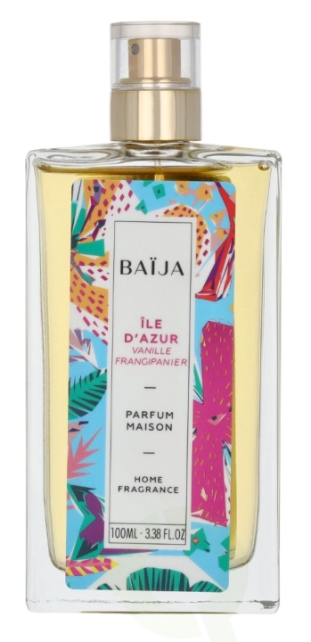 Baija Paris Baija Ile D\'Azur Home Fragrance Spray 100 ml Vanille Frangipanier i gruppen SKØNHED & HELSE / Duft & Parfume / Parfume / Parfume til hende hos TP E-commerce Nordic AB (D07956)