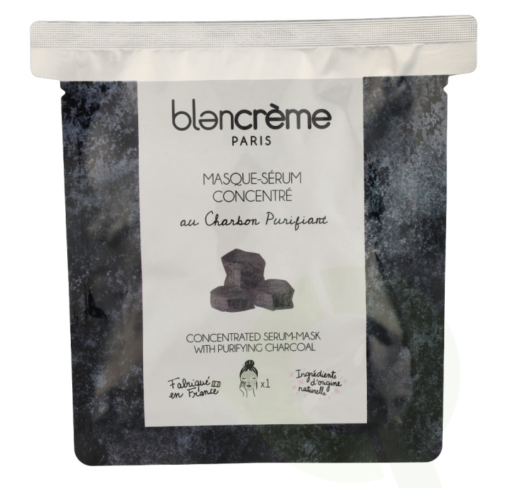 Blancreme Concentrated Serum-Mask 1 piece With Purifying Charcoal i gruppen SKØNHED & HELSE / Hudpleje / Ansigt / Masker hos TP E-commerce Nordic AB (D07960)