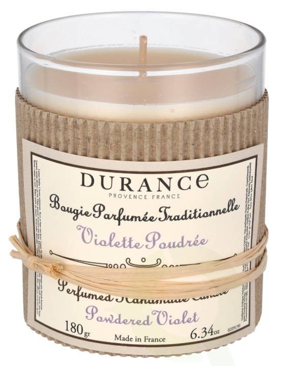 Durance Powdered Violet Candle 180 g i gruppen SKØNHED & HELSE / Duft & Parfume / Øvrig duft / Duftlys hos TP E-commerce Nordic AB (D08053)