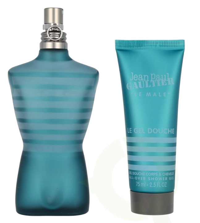 Jean Paul Gaultier Le Male Giftset 200 ml Edt Spray 125ml/Shower Gel 75ml i gruppen SKØNHED & HELSE / Duft & Parfume / Parfume hos TP E-commerce Nordic AB (D08055)