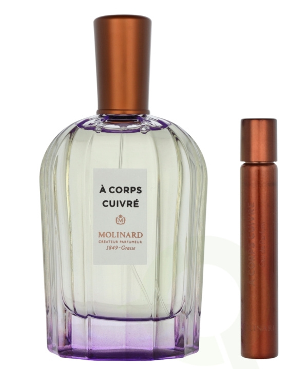 Molinard La Collection Privee A Corps Cuivre Giftset 97.5 ml Edp Spray 90ml/Edp Spray 7,5ml i gruppen SKØNHED & HELSE / Duft & Parfume / Parfume / Parfume til hende hos TP E-commerce Nordic AB (D08147)