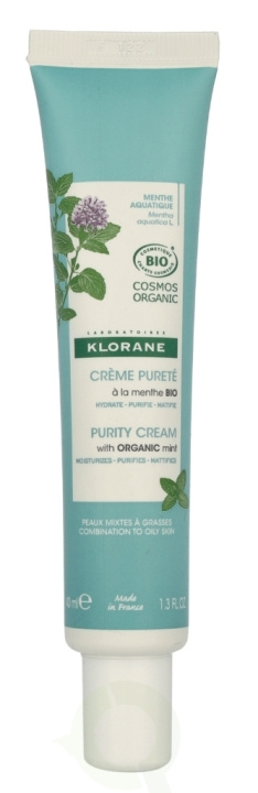 Klorane Purity Cream - Mint 40 ml i gruppen SKØNHED & HELSE / Hudpleje / Ansigt / Ansigtscreme hos TP E-commerce Nordic AB (D08155)