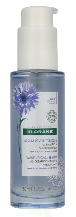 Klorane Wake-Up Call Serum - Cornflower & Hyaluronic Acid 50 ml i gruppen SKØNHED & HELSE / Hudpleje / Ansigt / Hudserum hos TP E-commerce Nordic AB (D08158)