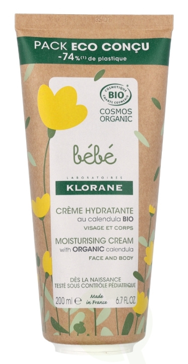 Klorane Bebe Bio Moisturising Cream 200 ml i gruppen LEGETØJ, BØRN & BABY / Pleje, sundhed og hygiejne / Pleje & hygiejne hos TP E-commerce Nordic AB (D08166)